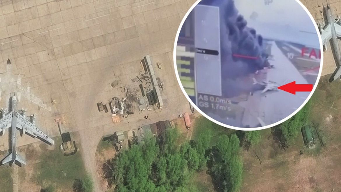 Uderzenie w bombowce strategiczne Rosji