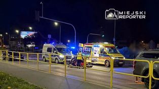 Śmiertelne potrącenie pieszego przez Audi. “Mężczyzna wtargnął na przejście dla pieszych na czerwonym świetle”