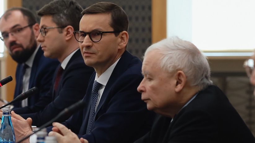 mateusz morawiecki jarosław kaczyński