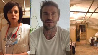 David Beckham oddał na dobę swój instagramowy profil lekarce z Charkowa. Świat zobaczył przygnębiające zdjęcia