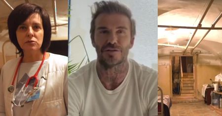 David Beckham oddał na dobę swój instagramowy profil lekarce z Charkowa. Świat zobaczył przygnębiające zdjęcia