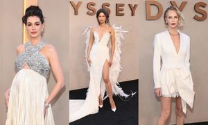 Premiera "Odysei" w Nowym Jorku: Zendaya niczym anielica, dostojna Anne Hathaway, odmieniona Charlize Theron... (ZDJĘCIA)