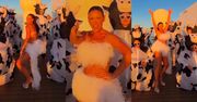 Tymczasem na panieńskim Klaudii Halejcio: przyjaciółki przebrane za KROWY i kręcenie tyłeczkiem w rytm hitu Beyonce. Przednia zabawa? (WIDEO)