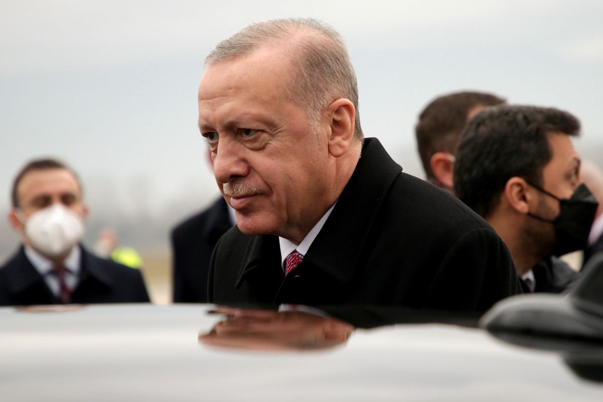 Turecki prezydent nazwał rosyjską agresję za "niedopuszczalny krok"