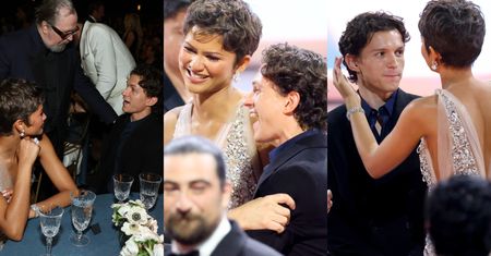 Zendaya i Tom Holland wpadli na tegoroczną galę Emmy. Gawędzili ze znanymi znajomymi i wymieniali CZUŁE GESTY (ZDJĘCIA)