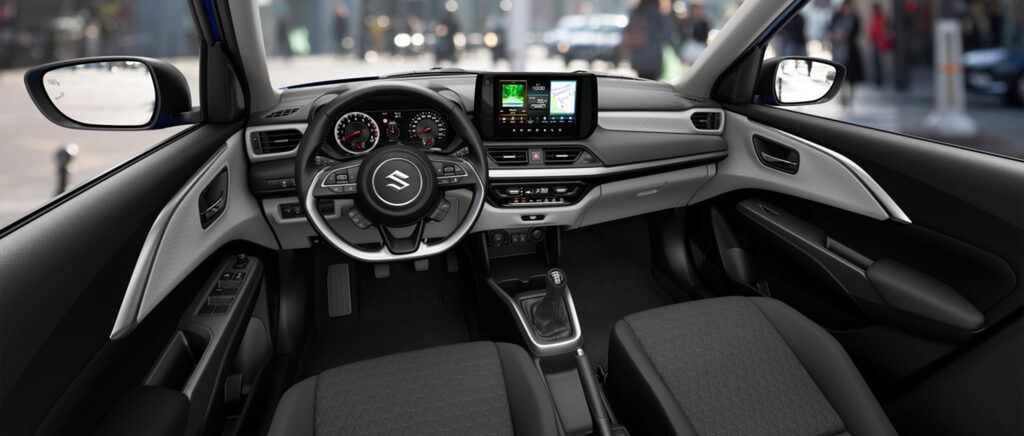 Nowe Suzuki Swift - wnętrze