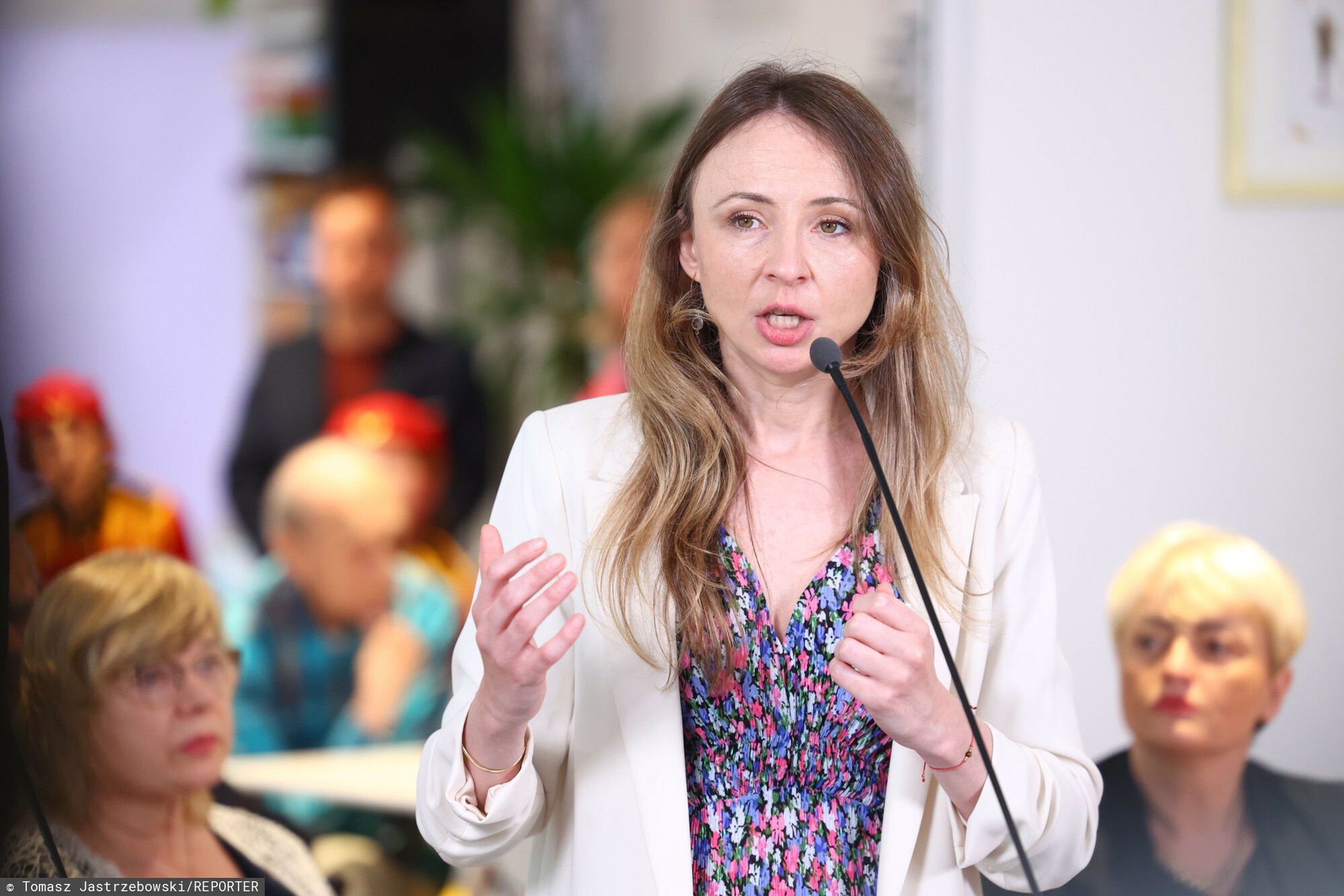 Na zdjęciu ministra pracy,  rodziny i polityki społecznej Agnieszka Dziemianowicz-Bąk