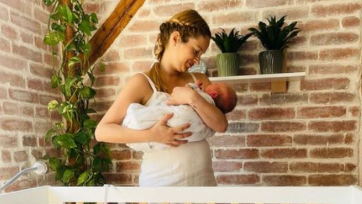 Marta Paszkin z synkiem