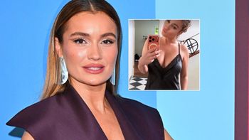 Marta Krupa zabrała się za malowanie mebli. Wybrała niespodziewaną stylizację! Pędzel i satynowa halka