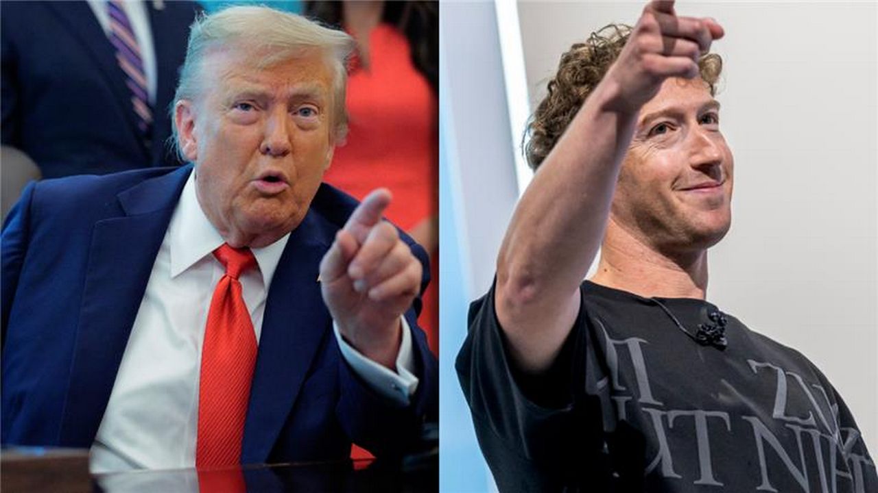 Trump zagroził cłami za podatki cyfrowe po spotkaniu z Zuckerbergiem