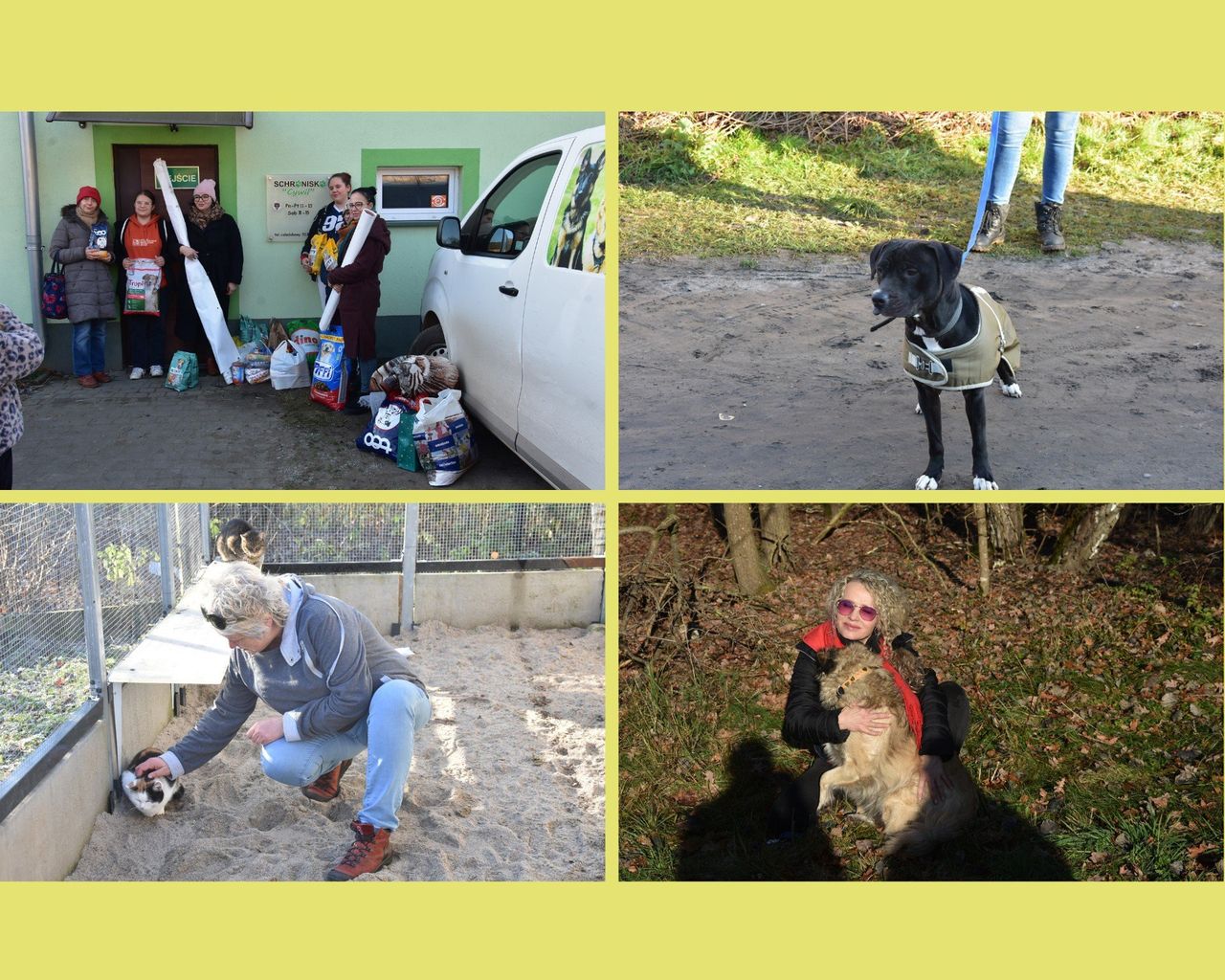 Rybowo: Radością jest wspólnie spędzony czas. Wizyta w schronisku