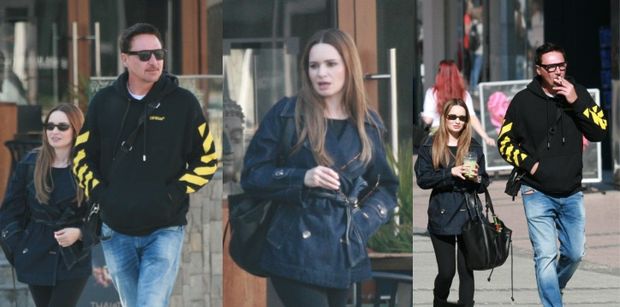 Ewelina Lisowska zgłębia Sopot ze starszym o 15 lat ukochanym WŁOCHEM. Ona sączyła szejka, on odpalał papierosa za papierosem (ZDJĘCIA)