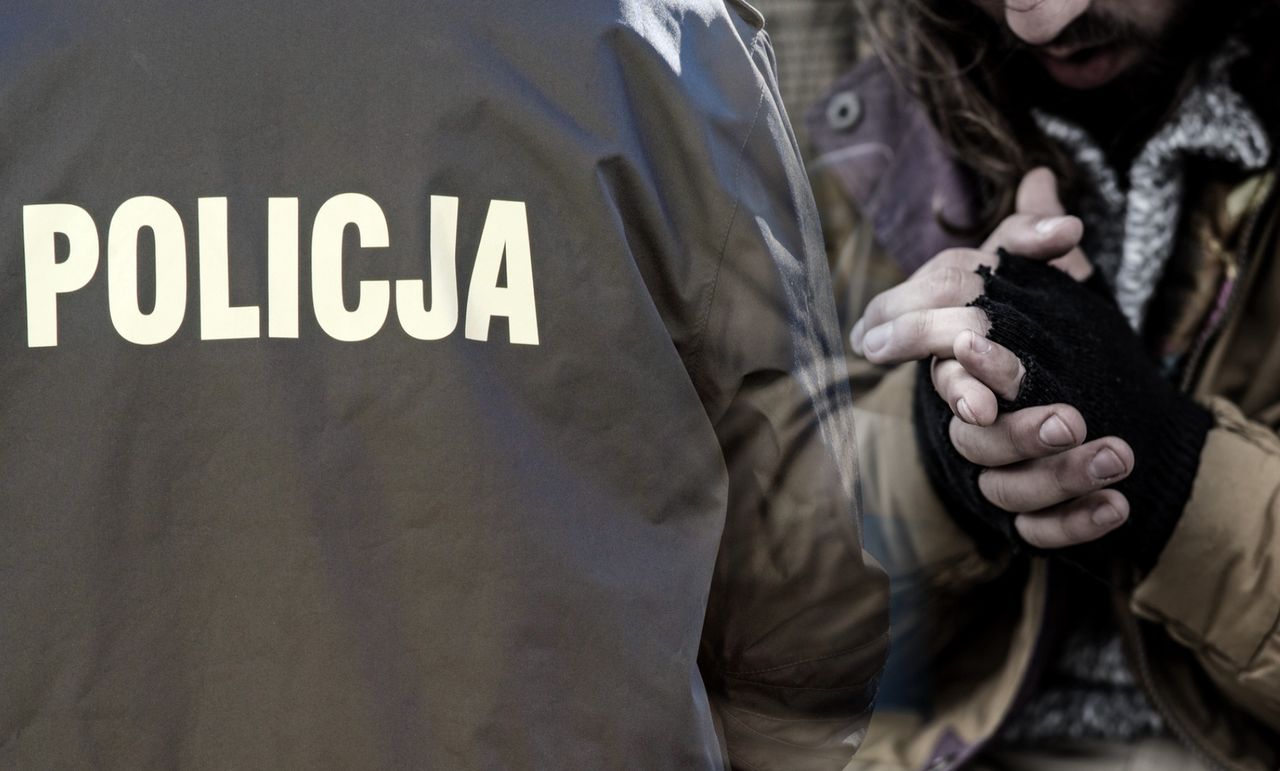 Nękali bezdomnych. Dwóch policjantów wydalonych ze służby