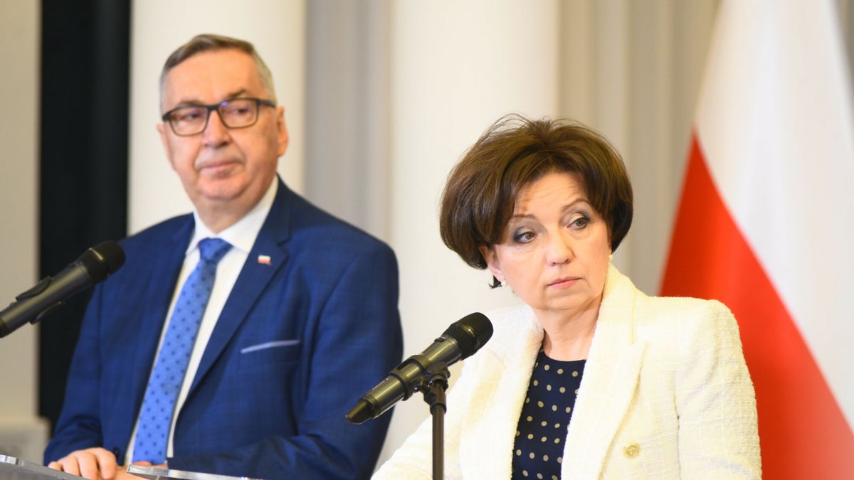 Stanisław Szwed i Marlena Maląg