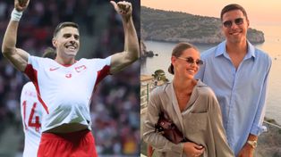 Jan Bednarek z żoną spodziewają się DRUGIEGO DZIECKA! Podczas meczu z Rumunią piłkarz wykonał "cieszynkę" (FOTO)