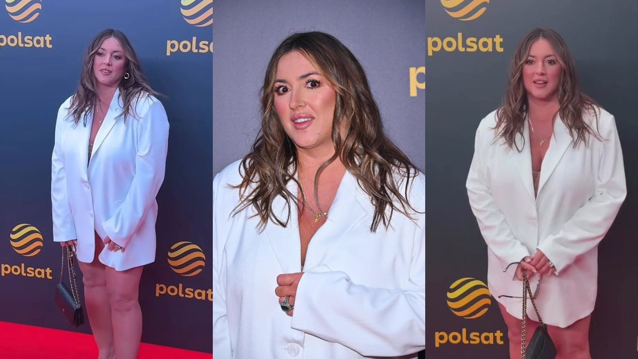 Pozbawiona SPODNI Karolina Szostak strzela pozy na ramówce. Niezła stylówka? (WIDEO)