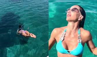 Justyna Steczkowska pozuje topless z syrenim ogonem. Scena rodem z "H2O – wystarczy kropla"? (FOTO)