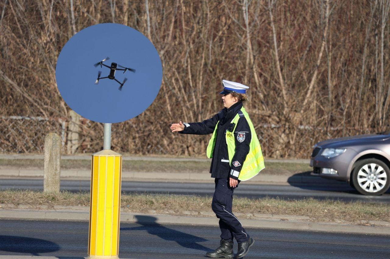 Nowy pomysł lubelskich policjantów. Wszystko pokazuje dron