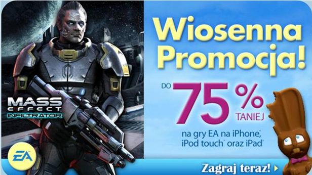 Mass Effect Infiltrator i inne gry w wiosennej promocji EA na iOS 1