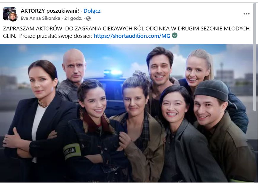 Constantin Entertainment szuka akorów do "Młodych glin"