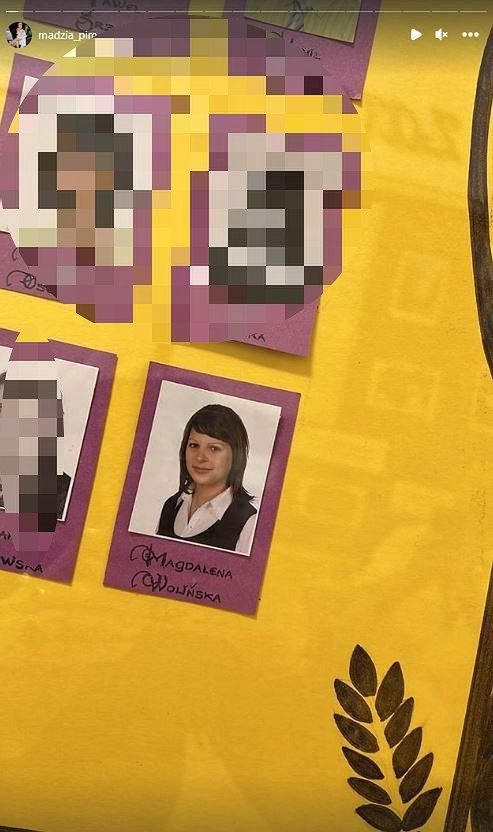 Magdalena Narożna wspomniała szkolne czasy