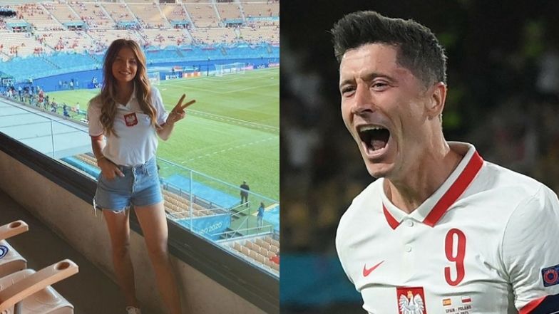 Euro 2020. Kibice apelują do Anny Lewandowskiej, by przyleciała na mecz Polska - Szwecja. "Robert zobaczył żonę I OD RAZU GOL!"