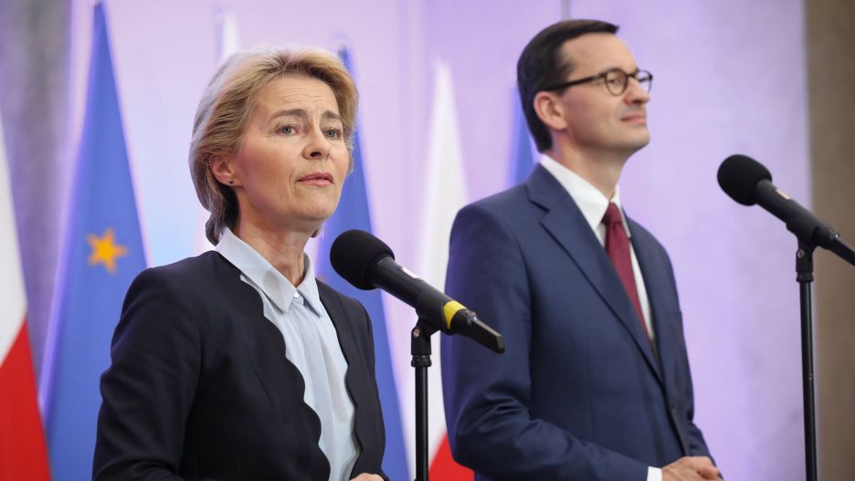 Ursula von der Leyen nie przyjedzie do Polski z dobrymi wieściami. "Premier Mateusz Morawiecki przelicytyował"