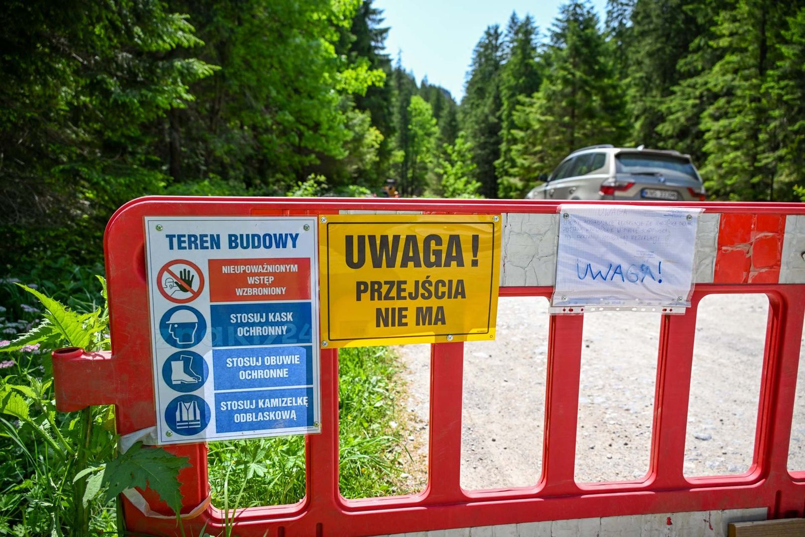Remont w Dolinie Kościeliskiej
