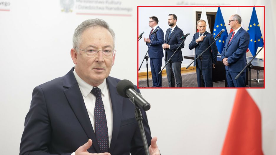 Minister kultury Bartłomiej Sienkiewicz 