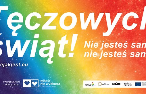 Stowarzyszenie Miłość Nie Wyklucza życzy "Tęczowych świąt" osobom LGBT+