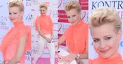 Małgorzata Kożuchowska z gładką twarzą zachęca do badania piersi (ZDJĘCIA)