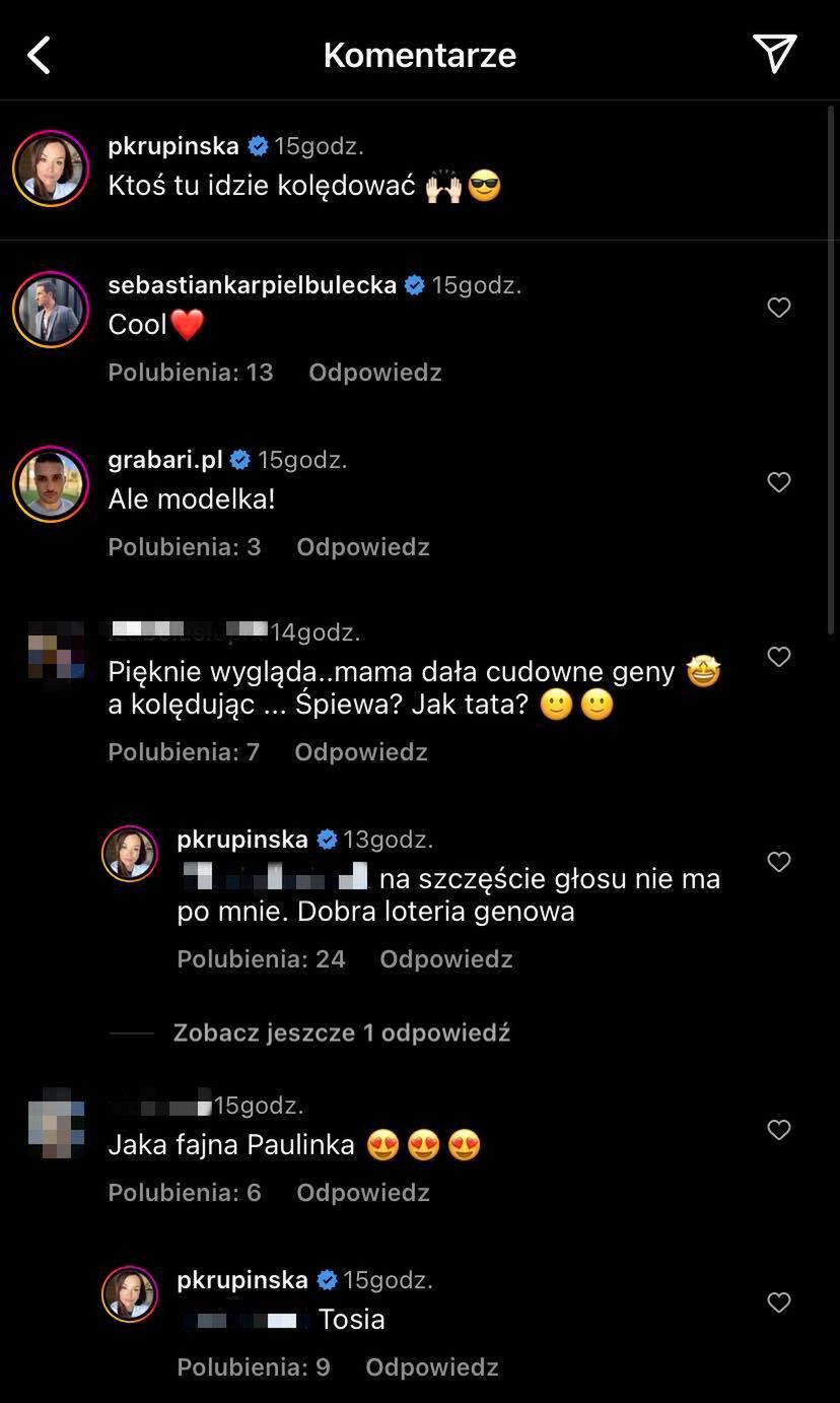 Paulina Krupińska pokazała siedmioletnią córkę