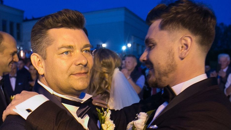 Zenon Martyniuk z ukochanym jedynakiem Danielem 