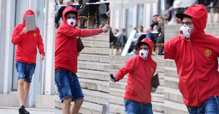 Rozsierdzony Kuba Wojewódzki ATAKUJE PAPARAZZI GAZEM w drodze do radia (ZDJĘCIA)