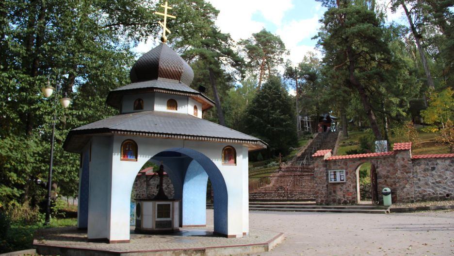 Prawosławne sanktuarium na Górze Grabarka w woj. podlaskim