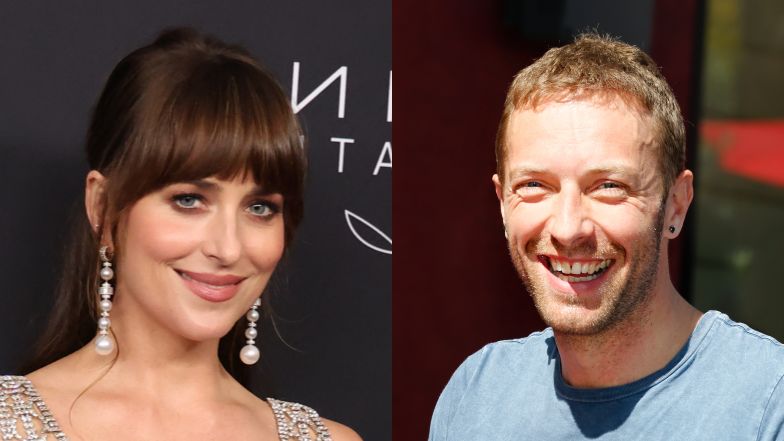 Dakota Johnson i Chris Martin