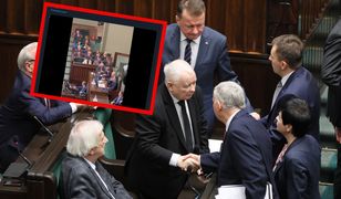 Kaczyński wysyła "posłańca". Tajemnicza wiadomość do Hołowni