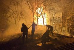 Wojna w Ukrainie. Płoną lasy wokół elektrowni atomowej w Czarnobylu