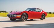 Pięknie zachowana toyota 2000GT trafi na aukcję. To jeden z 62 wyjątkowych egzemplarzy
