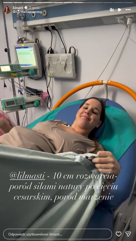 Lil Masti opowiedziała o porodzie