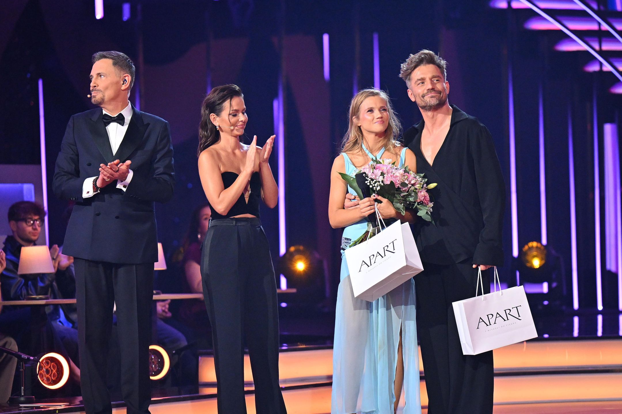 Agnieszka Kaczorowska i Marcin Rogacewicz