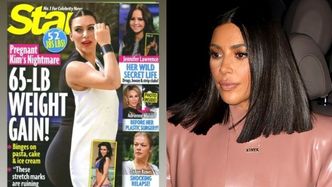 Kim Kardashian wspomina, jak media drwiły z jej ciążowej sylwetki: "Byłam UPOKARZANA okładkami. To mnie złamało"