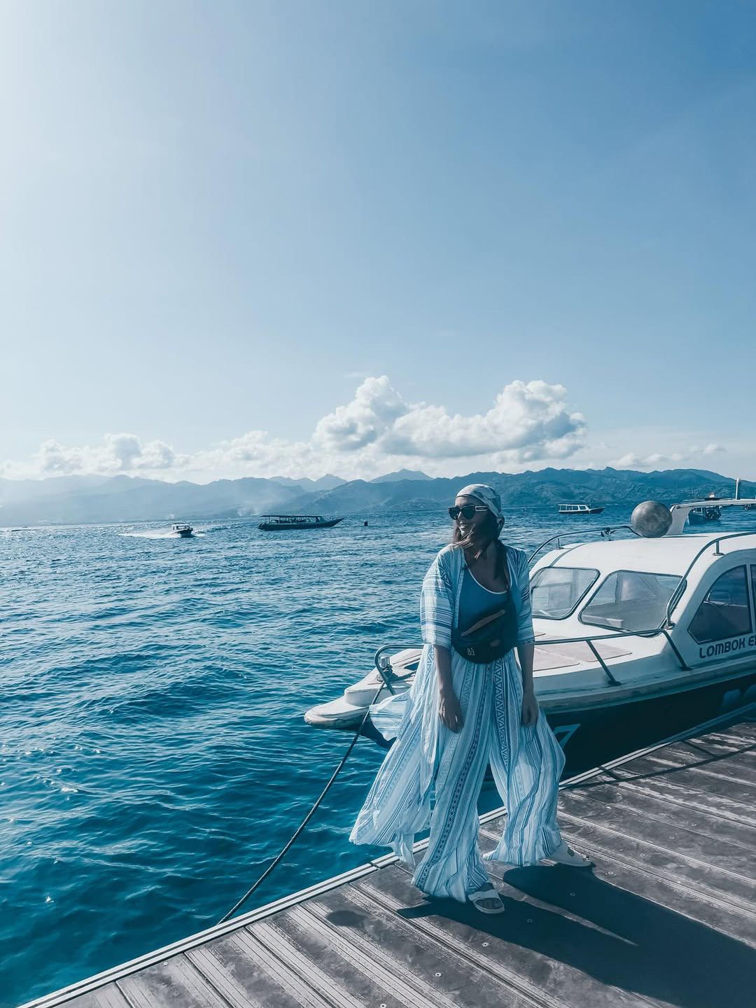 Anna Wendzikowska na wczasach