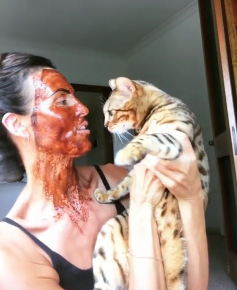 Sekretem wyglądu modelki są naturalne preparaty pielęgnacyjne