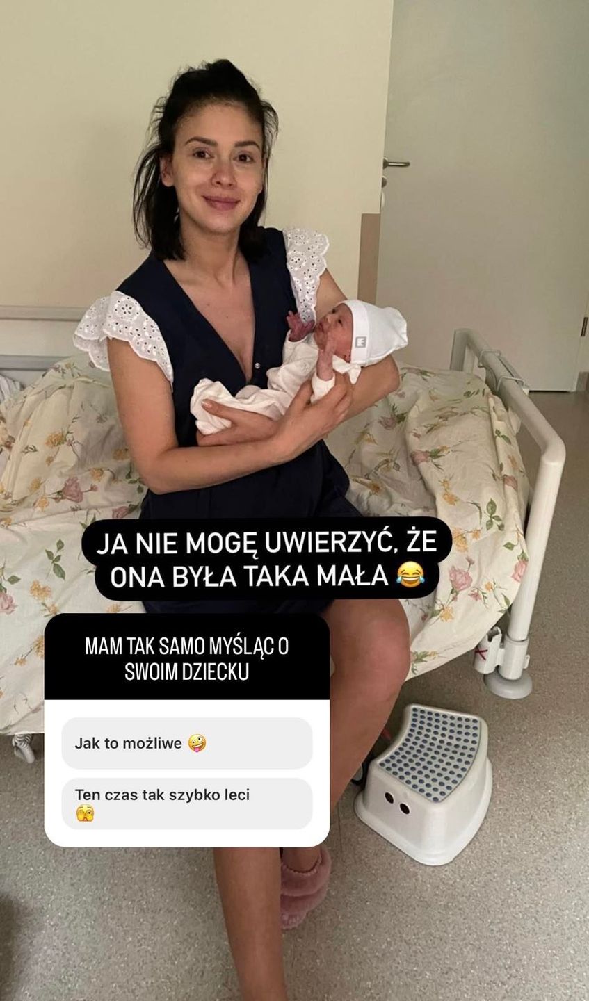 Klaudia Halejcio wspomina poród sprzed dwóch lat