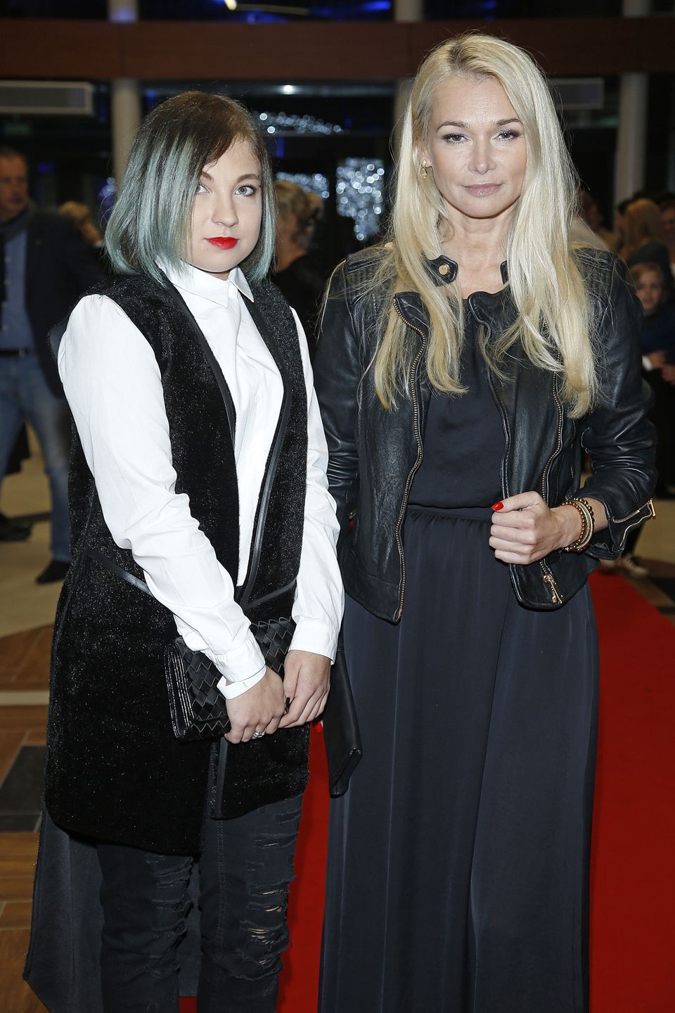 Ewa Pacuła i Nicole Saleta w 2015 roku