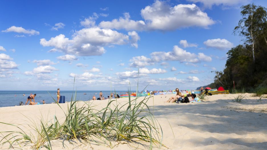 Plaża w miejscowości Pobierowo