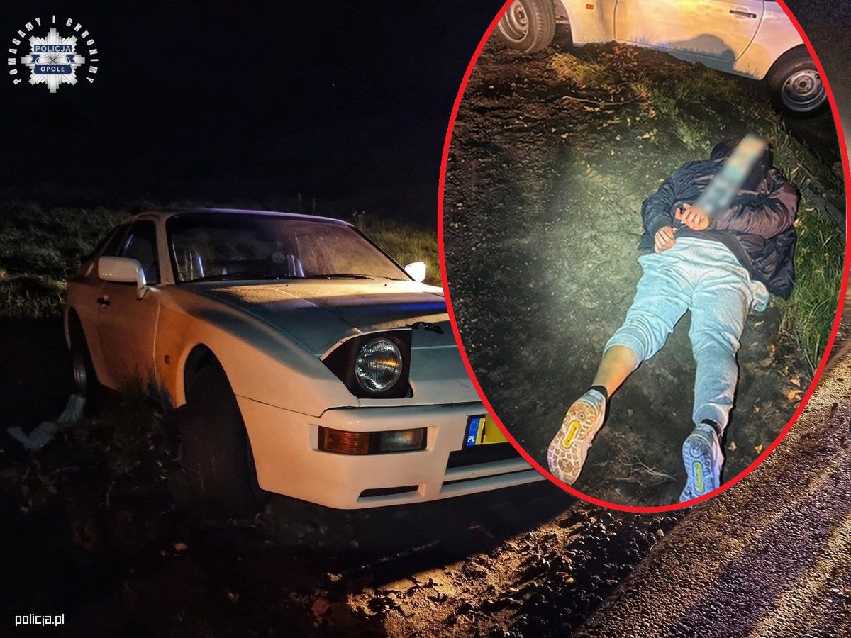 Opole: Złodziej zabytkowego Porsche zatrzymany po pościgu