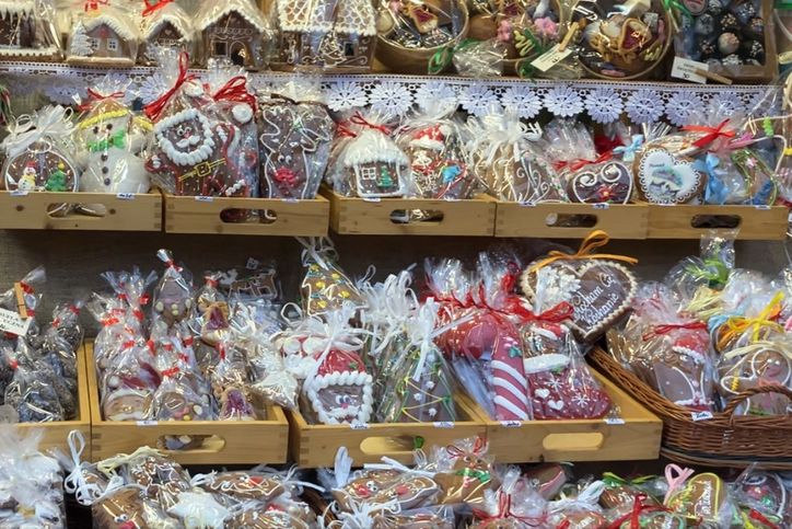 Pierniczki na jarmarku w Poznaniu