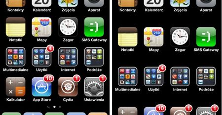 Ukrywanie docka na iOS poprzez gest Activatora